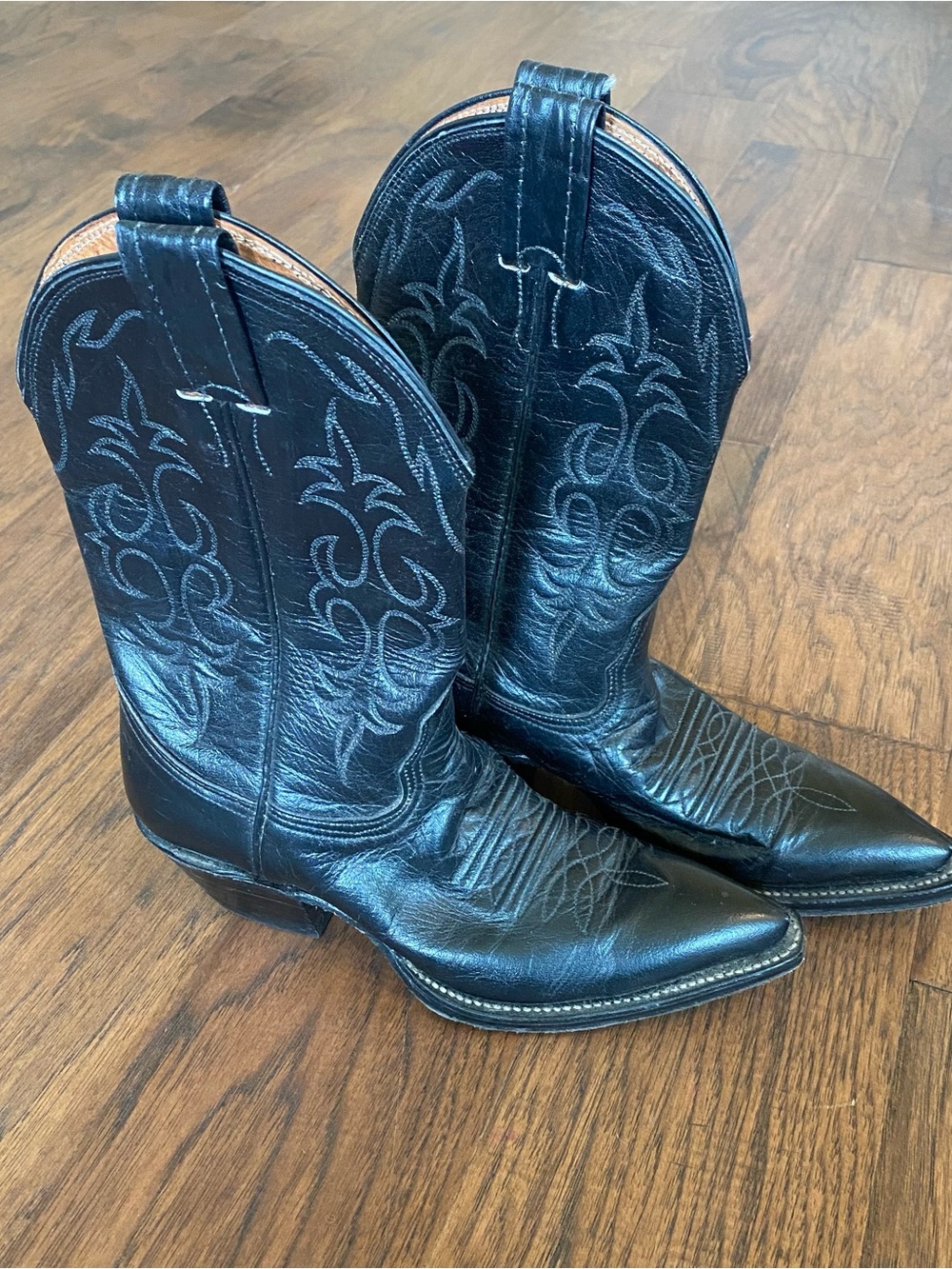 Rare sz 4.5 Vintage Nocona Black Boots